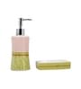 Modern White Ceramic Set of 4 Bath Accessories Set 