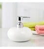 Modern White Ceramic Soap Dispenser