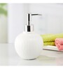 Modern White Ceramic Soap Dispenser