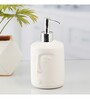 Modern White Ceramic Soap Dispenser