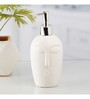 Modern White Ceramic Soap Dispenser