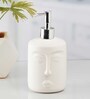 Modern White Ceramic Soap Dispenser