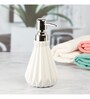 Modern White Ceramic Soap Dispenser