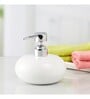 Modern White Ceramic Soap Dispenser