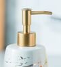 Modern White Shampoo Dispenser Bottle with Pump