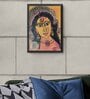 Modern Woman Durga  Handmade Acrylic Paint On Canvas Unframed