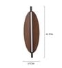 Modern Wooden LED Wall Light with Vertical Strip