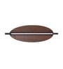 Modern Wooden LED Wall Light with Vertical Strip