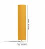 Modern Yellow Cylinder Floor Lamp   Stylish Lighting for Living Room & Bedroom