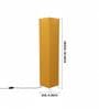 Modern Yellow Cylinder Floor Lamp   Stylish Lighting for Living Room & Bedroom