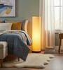 Modern Yellow Cylinder Floor Lamp   Stylish Lighting for Living Room & Bedroom