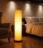 Modern Yellow Cylinder Floor Lamp   Stylish Lighting for Living Room & Bedroom