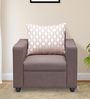 Modesto 1 Seater Sofa in Brown Colour