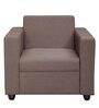 Modesto 1 Seater Sofa in Brown Colour