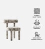 Moenvra Ash Lounge Chair In Ash Grey Colour