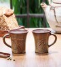 Moha 250ml Beige Ceramic (Set of 2) Coffee Mug