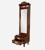 Mohita Solid Wood Dresser in Walnut Colour