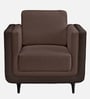 Mojo Fabric 1 Seater Sofa in Crazy Brown Colour