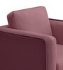 Mojo Fabric 1 Seater Sofa in Hazy Purple Colour