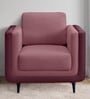 Sleepyhead Mojo Fabric 1 Seater Sofa in Hazy Purple Colour