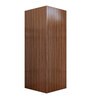 Moka Corner Book Shelf in Brown Finish
