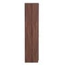 Molly 4 Door Wardrobe in Brown Finish with Mirror