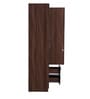Molly 2 Door Wardrobe in Walnut & Wenge Colour