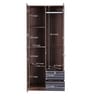Molly 2 Door Wardrobe in Walnut & Wenge Colour