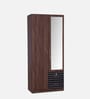 Molly 2 Door Wardrobe in Walnut & Wenge Colour