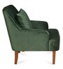 Molly Lounge Chair in Green Colour