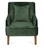 Molly Lounge Chair in Green Colour