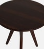 Molly Sheesham Wood End Table In Walnut Finish