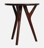 Molly Sheesham Wood End Table In Walnut Finish