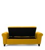 Molo Recamier With Storage In Bold Yellow Colour