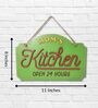Mom'S Kitchen Green Wooden Wall Art