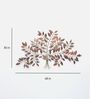 Moment of Peace Tree Multicolour Handmade Metal Wall Art