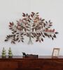 Moment of Peace Tree Multicolour Handmade Metal Wall Art
