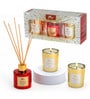 Golden Amber Moments Reed Diffuser & Candle Gift Set