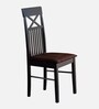 Momoko Solid Wood 6 Seater Dining Set in Wenge Finish
