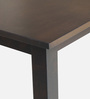 Momoko Solid Wood 6 Seater Dining Table in Wenge Finish