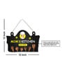 Mom's Kitchen Funny Wooden Wall Hanging