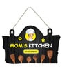 Mom's Kitchen Funny Wooden Wall Hanging