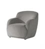Monarch Elite 1 Seater Sofa In Light Grey Color