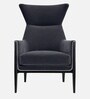 Monarch Wing Chair In Grey Color