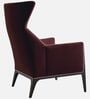 Monarch Wing Chair In Maroon Color
