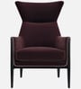 Monarch Wing Chair In Maroon Color