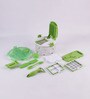 Green Plastic Salad Cutter Set