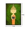 Monk Standing Lord Buddha Print With Frame