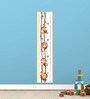 Monkey Designed Height Chart in Multicolor