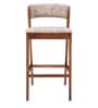 Mono Bar Stool in Walnut Finish